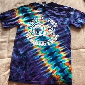 Tie dye Eskimo joes t shirt